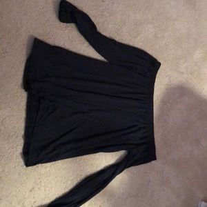 Black Hollister Off the Shoulder Top